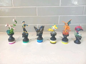 Pokemon Battle Figure Kaiyodo Tomy 2004 Diorama Chess Piece Figures Bulk Lot X 6 - Bild 1 von 10
