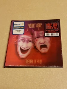 MOTLEY CRUE: THEATRE OF PAIN CD BRAND NEW WALMART EXCLUSIVE LENTICULAR ART CARD - Bild 1 von 2