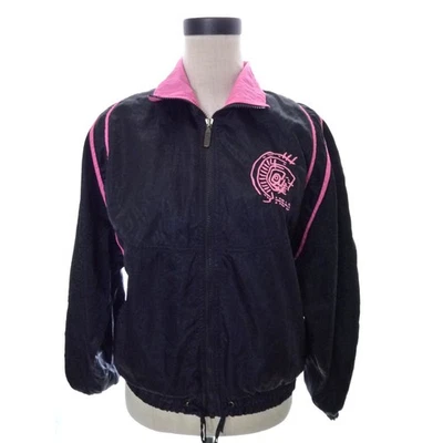 Abrigo Chaqueta Pequeña Vintage Años 80 90 HEAD Rosa Neón Negro Esquí Hip Hop Pequeña Pequeña Foto 1 de 4