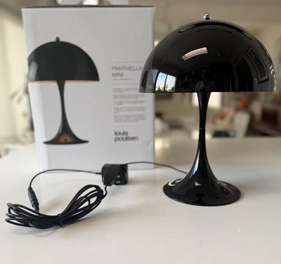 NIB.  Louis Poulsen Panthella Table Mini V2 – Black - Image 1 of 4