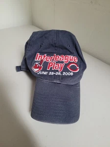 Cleveland Indians vs. Cincinnati Reds Interleague Play 2006 Mütze Cap Twins Ent. - Bild 1 von 8