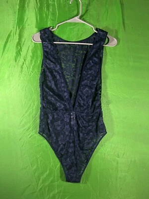 Body Simone Pérèle Azul Marino Encaje Talla Pequeña Foto 1 de 4