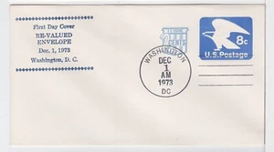 TurtlesTradingPost- Eagle 8 Cent Revalued Envelope- 1971 FDC #U566- Unsigned - Picture 1 of 1