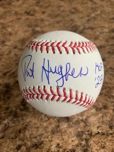 Pat Hughes HOF 23 Chicago Cubs Signed Rawlings Official MLB Baseball - Picture 1 of 1