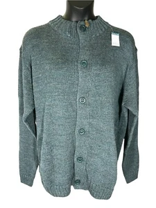 Woolovers Marks Reißverschluss Strickjacke schwerer Strick Kiltimagh grün Herren Größe XXL neu mit Etikett - Bild 1 von 7
