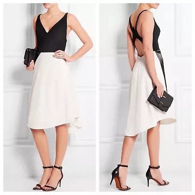 Narciso Rodriguez Black Beaded Crepe Dress Size 8US/44 IT MSRP $1295 - image 1 of 4