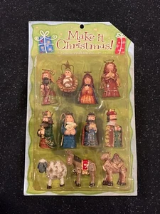 Make It Christmas Ornaments Hobby Lobby 2005 New in Box - Picture 1 of 2