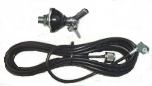 CB Aerial Mount DV DV27 Adjustable Base 4M RG58 & PL259 3/8 Fitting