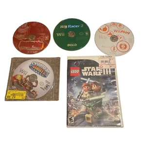 Nintendo Wii Videospiel Konvolut Rig Racer, Skylanders, Star Wars III, Play, Rampage - Bild 1 von 6