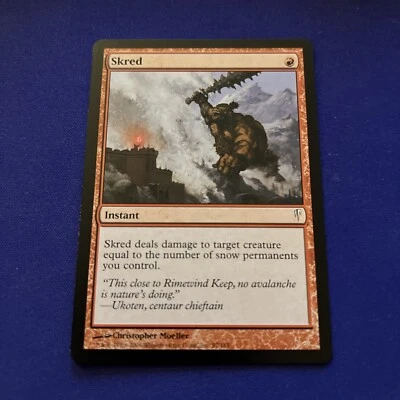 MTG Skred The LIst - Coldsnap 97 Regular Common - Image 1 of 2
