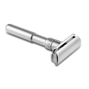 Men's Adjustable Double Edge Shaving Safety Razor Classic Shaver Mild Aggressive - Picture 1 of 7