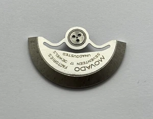 Movado Datron 3019 PHC Mens Wrist Watch Movement Rotor Parts - Picture 1 of 10