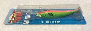 Luhr Jensen Power Dive Minnow CHARTREUSE SHAD FLO RED 3/4oz Plug Lure NEW RARE - Picture 1 of 6