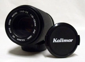 KALIMAR f/4.5-5.6 80-200mm Macro Zoom Lens YASHICA Mt. SLR Camera DSLR Micro Nex - Picture 1 of 6