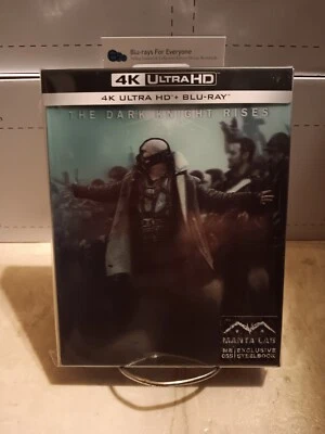 The Dark Knight Rises 4K Double Lenticular B SteelBook Blu-ray MANTA LAB [2012] - Image 1 of 4