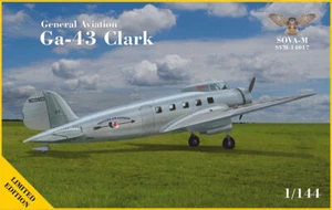Sova Modelo 14017 1:144 Ga-43 Clark EE. UU., Modelo Plástico Suizo - Imagen 1 de 1