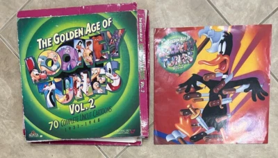 Golden Age of Looney Tunes Volume 2 Box Set 5 disc Laserdisc bad shape box READ - Image 1 of 2