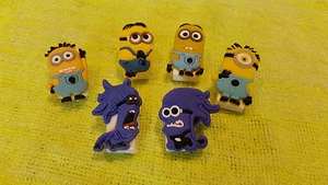 MINIONS (Good & Bad Guys) Bookmark/Paper Clips (lot of 6)!! FAST USA SHIPPING!! - Imagen 1 de 5