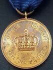 ?9387? German Prussian Military Long Service Medal For 12 Years' Service Ww1