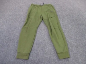 Nike Pants Mens XL Tall Green Tech Fleece Joggers Swoosh Athletic Running CU4495 - Picture 1 of 11