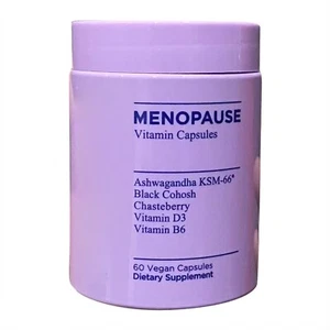 Meno - Menopause Relief Vitamins - 60 Vegan Caps - New/Sealed - Picture 1 of 1