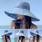 Foldable Sun Cap Wide Brim Sunshade Hat Women Beach Cap