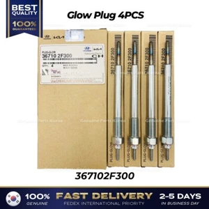 ⭐Genuine⭐ Glow Plug 4PCS 367102F300 for Hyundai Tuscon Kia Sportage - Picture 1 of 3