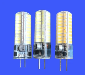 G4/G5.3/GY6.35 Bi-Pin LED bulb 5W 72Led 5730SMD Light DC12~24V Silica gel Lamp - Picture 1 of 9