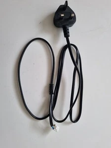 UK 3-POLIGER STECKER WECHSELSTROMKABEL KABEL FÜR JVC LT-50CF810A LED TV - Bild 1 von 1