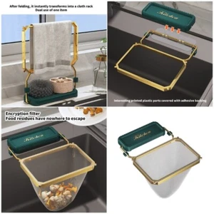 Sink Strainer Rack Dish Drying Rack Rusts Resistant Kitchen Hygiene Essential - Picture 1 of 9