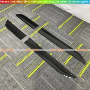 For 2014-2023 Porsche Macan Real Carbon Fiber Door Panel Trims Side Blades Set - Imagen 1 de 9