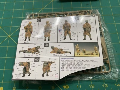 ACADEMIA #1378 ESCALA 1/35 INFANTERÍA ALEMANA SS RUSIA 1944 Bin H 1/2 Foto 1 de 2