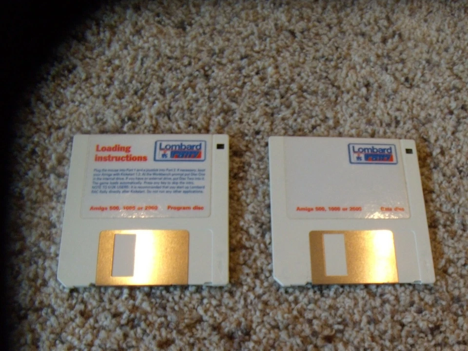 Lombard Rally Commodore Amiga  - Image 1 of 1