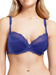 Soutien-gorge 85B (70B eu) Emboitant CHANTELLE Waltz Marine - Picture 1 of 3