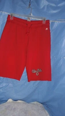 RUSSELL ATLÉTICO, OHIO STATE O, PANTALONES CORTOS DE RODILLA, TALLA XL CINTURA 40 ". MODELO DE PANTALLA Foto 1 de 4