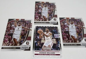 Patrick Williams 2020 Florida State Panini Prizm Draft Pick ROOKIE 4 Card LOT - Bild 1 von 10