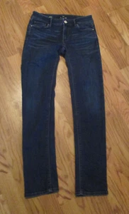 Casa Bianca - Marca mercato nero~jeans da donna~taglia 00S~jeans scuri~usati - Foto 1 di 11