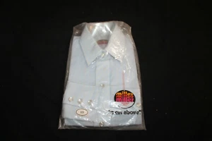Vintage Miller Ranch Boys Long Sleeve Shirt NWT Size 10 Striped Blue  - Picture 1 of 2