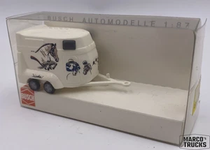 Busch Pferdeanhänger Böckmann Art Line No. 44911 1:87 /BUB326 - Picture 1 of 1