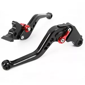CNC Short Clutch Brake Levers For Honda CBR250R 2011-2013 CB300R 2014-2021 Black - Picture 1 of 9