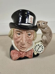 Royal Doulton Mad Hatter D6602 Small Toby Mug Jug 1964 - Picture 1 of 11