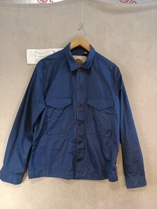 Pretty Green Jacket/Shacket/Field Over Shirt Chore Navy Blue Size 5 L Large 42" - Picture 1 of 14