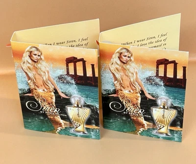 Paris Hilton Siren Mujer Eau de Parfum 0.05Fl.Oz/1.52ml Lote X 2 muestras Líquido Foto 1 de 4
