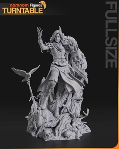 Yennefer von Vengerberg | Resin Modell oder Büste Bausatz | DIY The Witcher Sorceress - Bild 1 von 10
