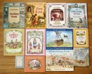 Lot 12 TASHA TUDOR Picture Books HB Corgiville Time to Keep Around the Year L1 - Imagen 1 de 3