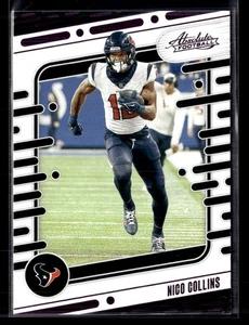 Nico Collins 2024 Panini Absolute #43 púrpura - Imagen 1 de 2