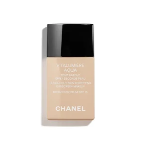 Chanel Vitalumiere Aqua Makeup Foundation Spf 15 30ml 40 Beige Brand New in Box - Picture 1 of 1