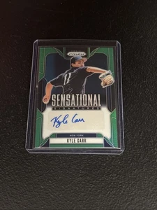 2025 Panini Prizm Green Sensational Signatures Kyle Carr Auto M637  - Picture 1 of 2