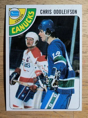 1978-79 Topps #183 Chris Oddleifson (NM) - Image 1 of 2