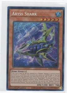 #RA03-EN030 2024 Quarter Century Bonanza Abyss Shark Secret Rare - Picture 1 of 2